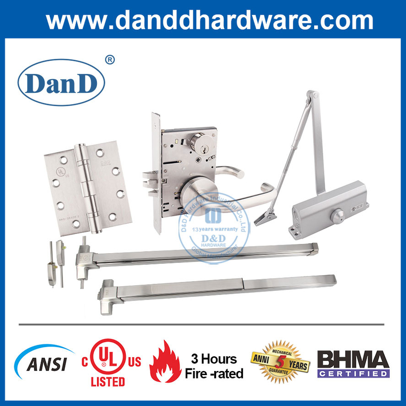 UL wurde 3 Stunden lang Feuer bewertet Dooor Hardware Lieferant-DDH007