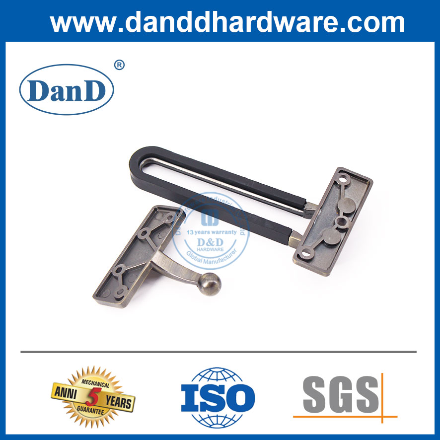 Antique Messing Holztür Wächter Schloss Zinklegierung Sicherheitstür Guards-DDG008