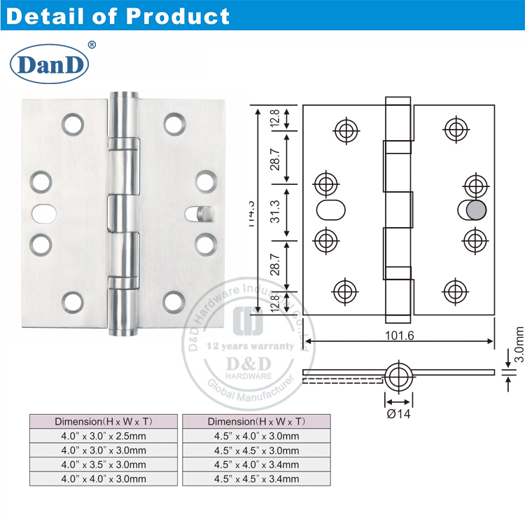 SS Single Security Harnd-D und D Hardware