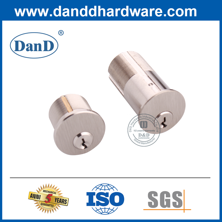 Messing 6 Pin Schläger "C " Keyway Rim-Zylinder mit SSS-Head Cover -DDLC011
