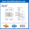 Edelstahl-Zinklegierung verborgenes Scharnier mit Nylon-Schalldämpfer Secret Hidden Door Hinges-Ddch007-B