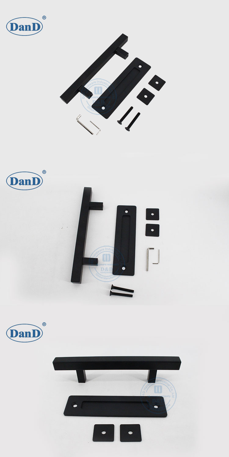 schwarze Scheunent&uuml;r ziehen