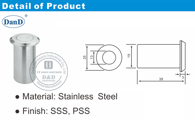 Staubfeste Sockel-D und D-Hardware