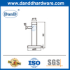 Home Security Door Stopper Edelstahl-Türstopp für Badezimmer Wall-DDDS055